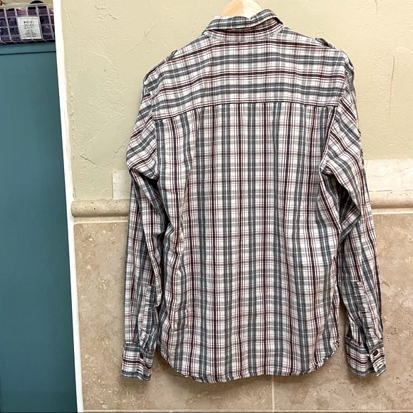 Fyasko Skate Plaid Button Down Shirt size Large - Picture 2 of 8